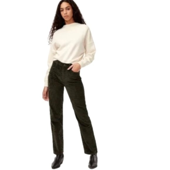 Aritiza Wilfred - Maddie corduroy straight leg pants - Picture 1 of 12
